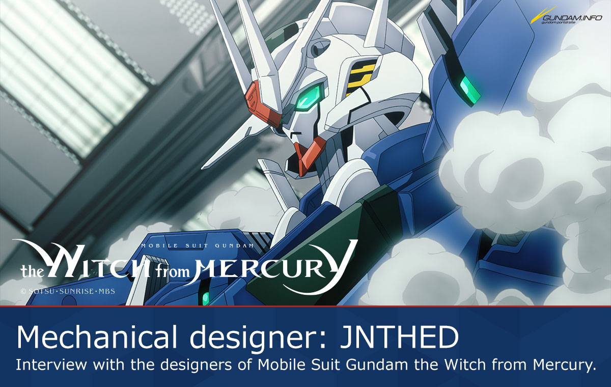 Interview with the designers of Mobile Suit Gundam the Witch from Mercury.